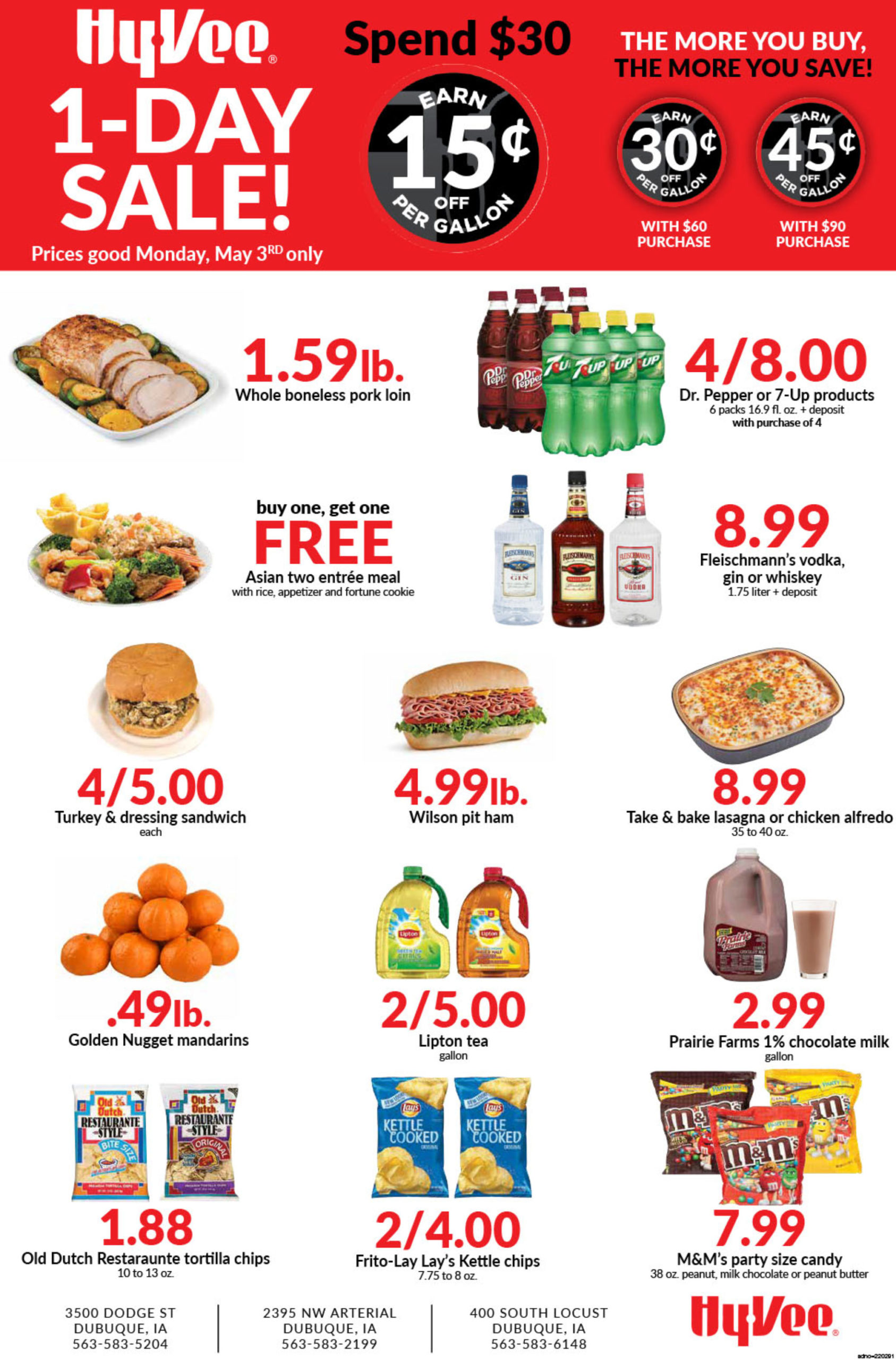 This Week's HyVee Specials Powered by Telegraph Herald